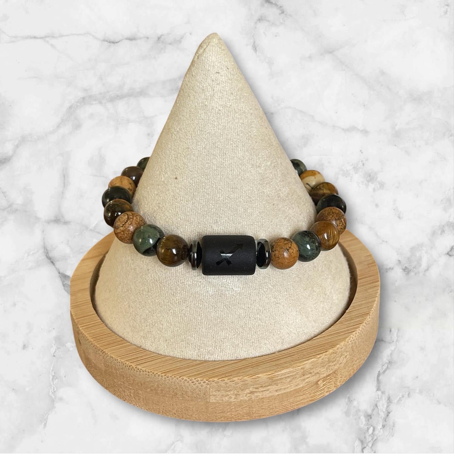 Bracelet astro en perles naturelles Glaia Collection