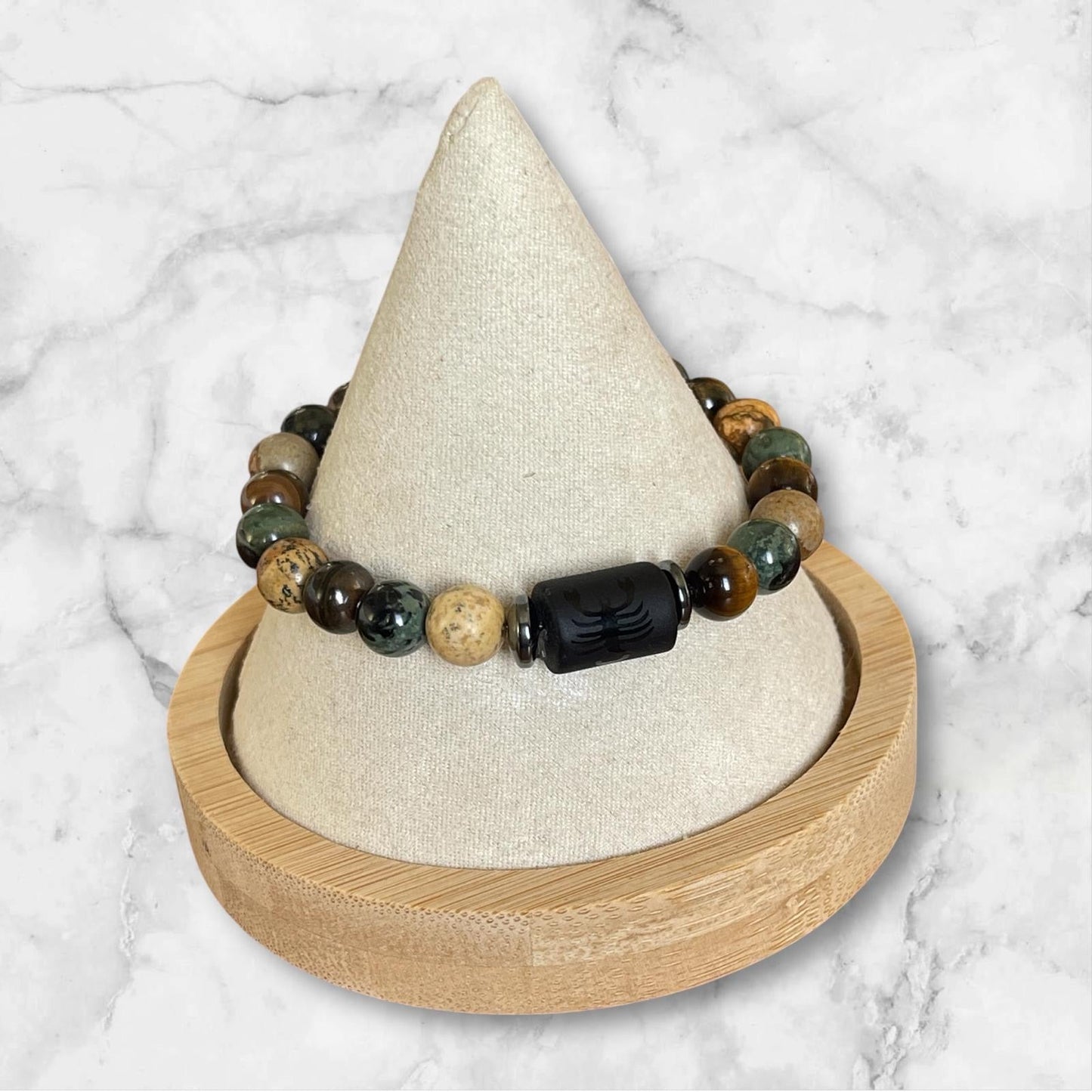 Bracelet astro en perles naturelles Glaia Collection