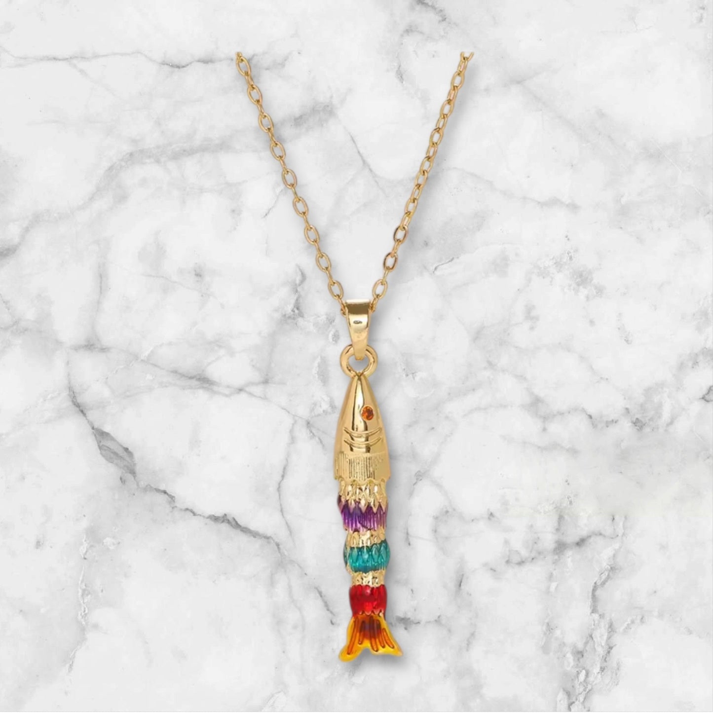 Collier Poisson Glaia Collection