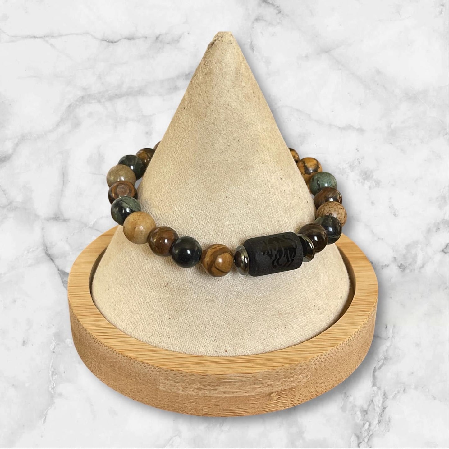 Bracelet astro en perles naturelles Glaia Collection