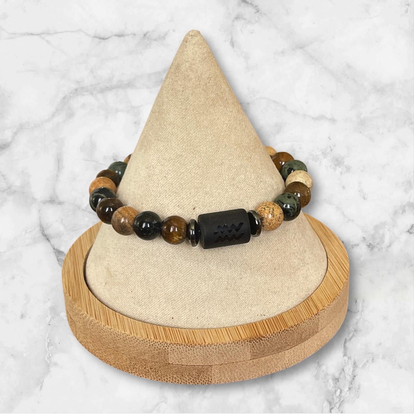 Bracelet astro en perles naturelles Glaia Collection