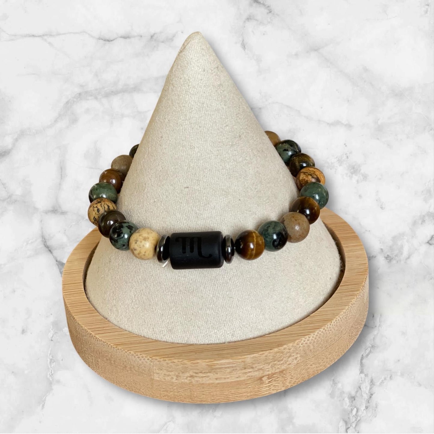 Bracelet astro en perles naturelles Glaia Collection