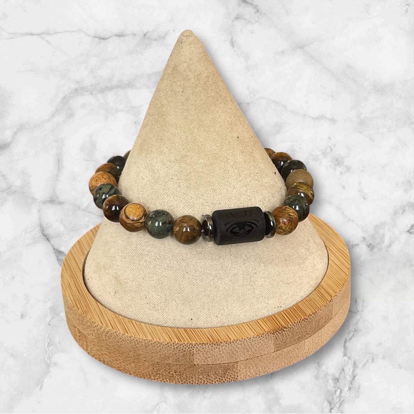 Bracelet astro en perles naturelles Glaia Collection