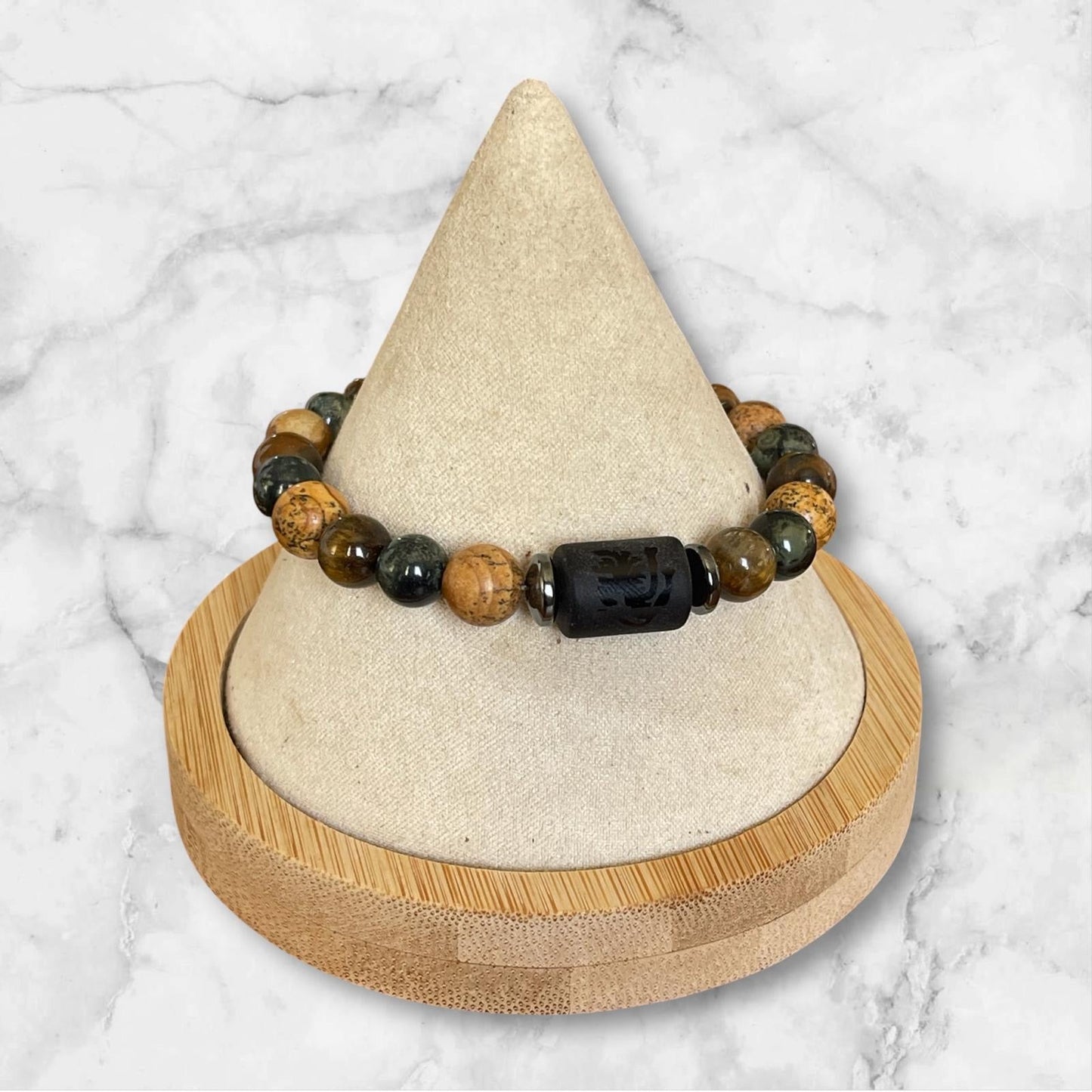 Bracelet astro en perles naturelles Glaia Collection