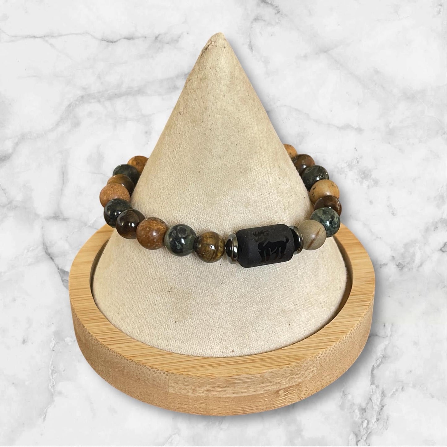 Bracelet astro en perles naturelles Glaia Collection