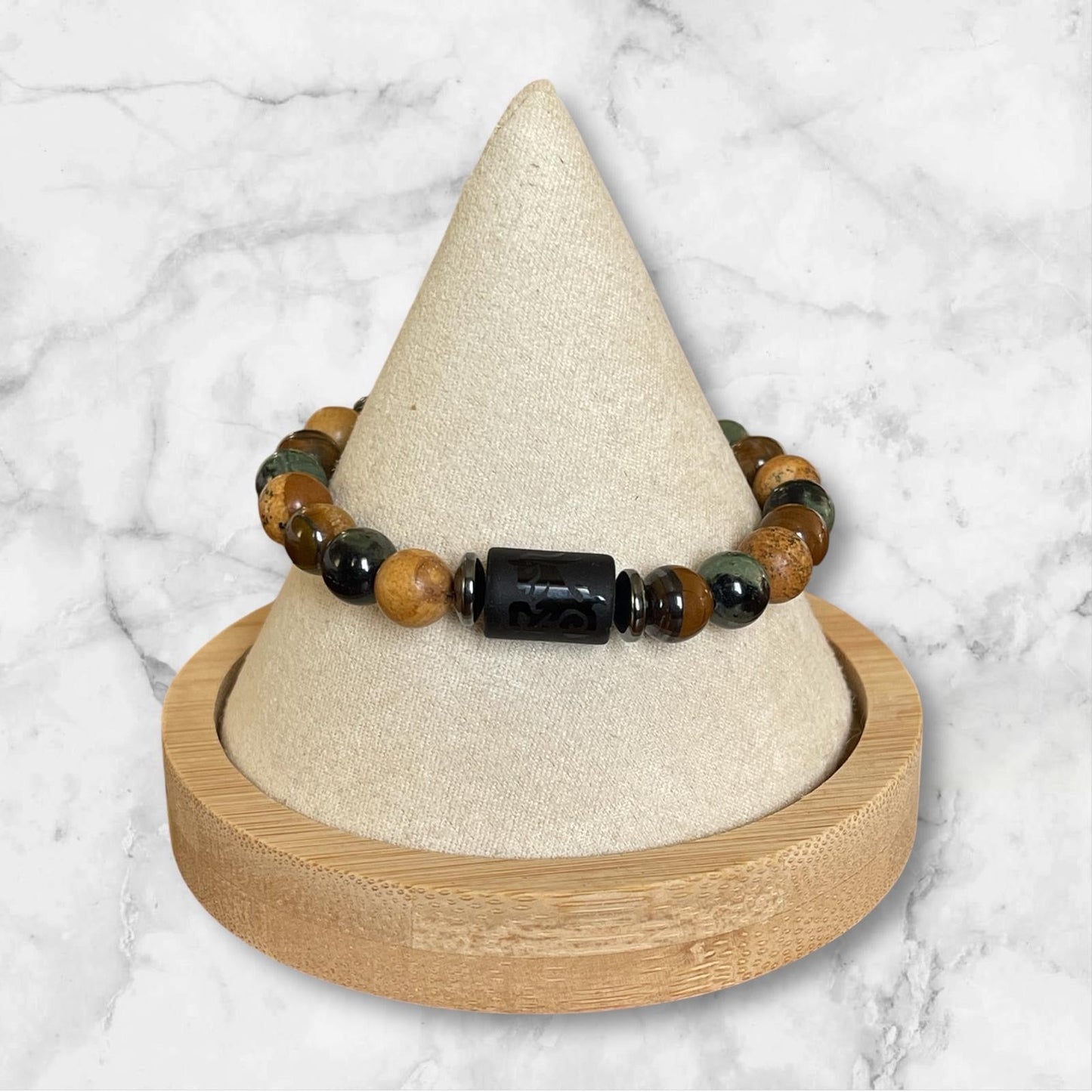 Bracelet astro en perles naturelles Glaia Collection