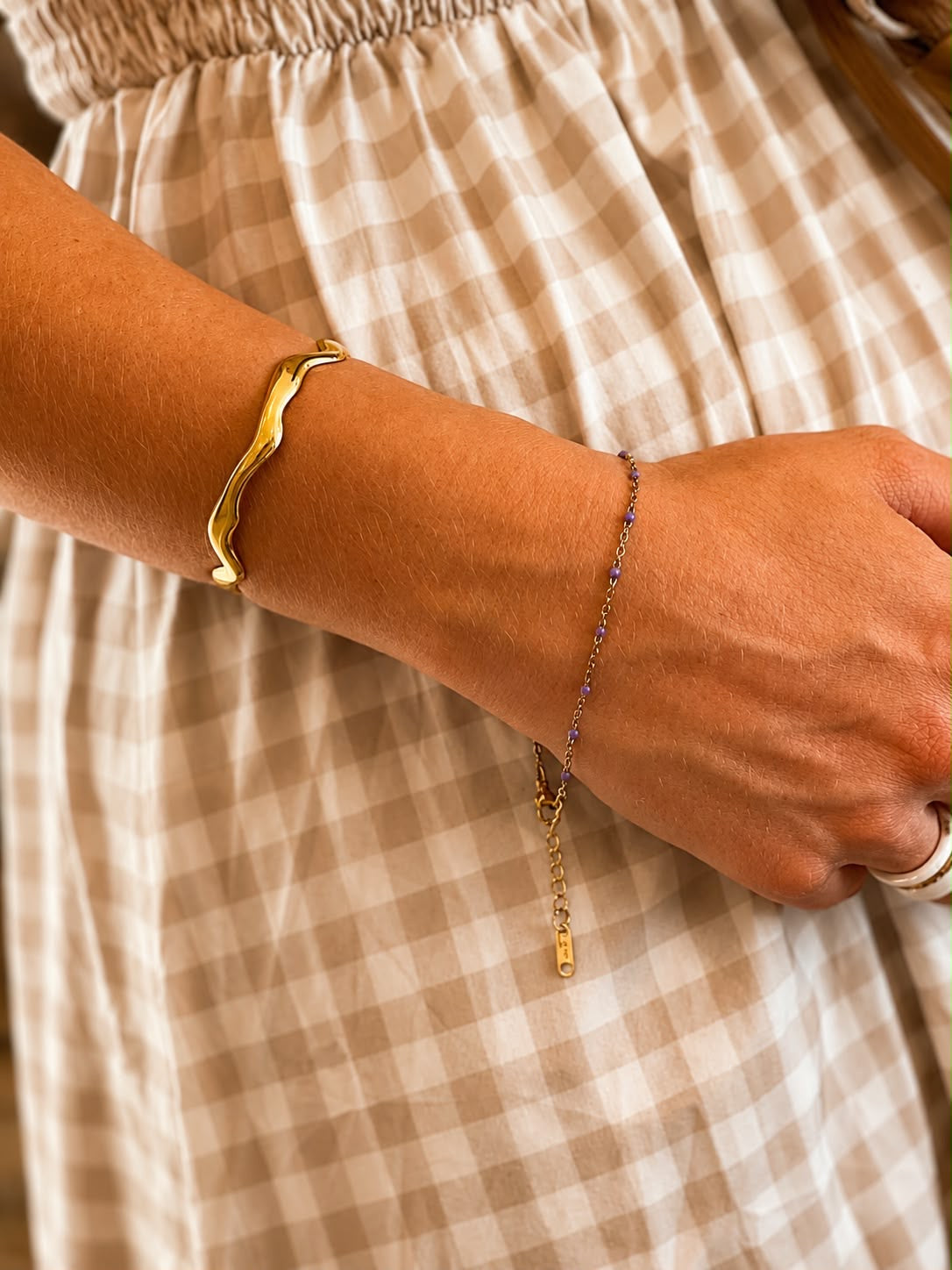 Bracelet Azélia Violet Glaia Collection