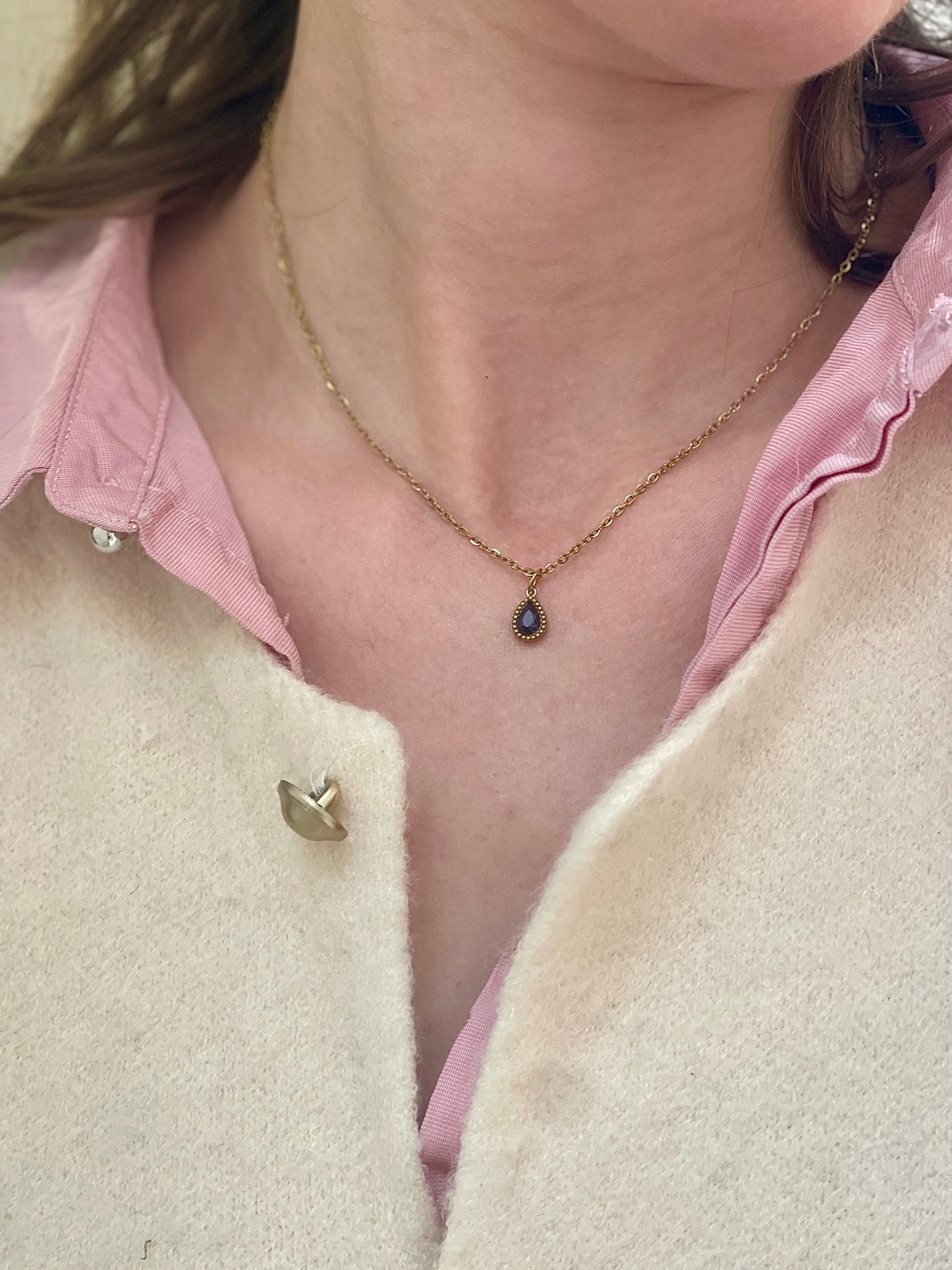 Collier Violette Glaia Collection