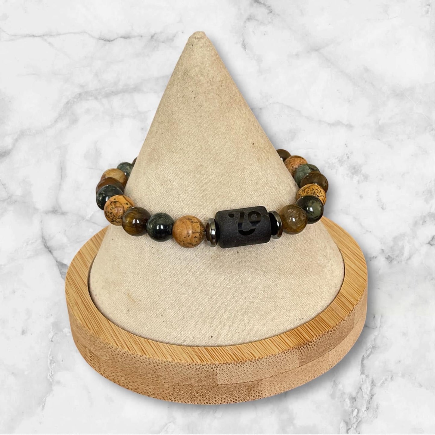 Bracelet astro en perles naturelles Glaia Collection