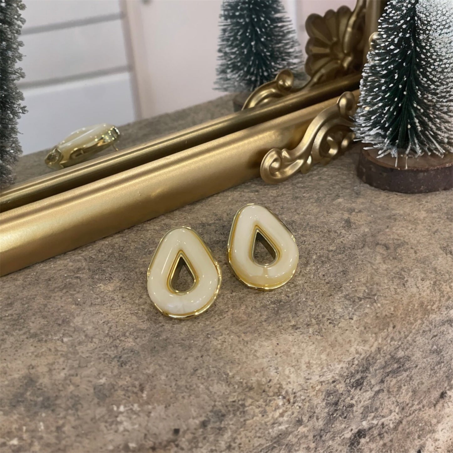 Boucles Perle d’Ivoire Glaia Collection