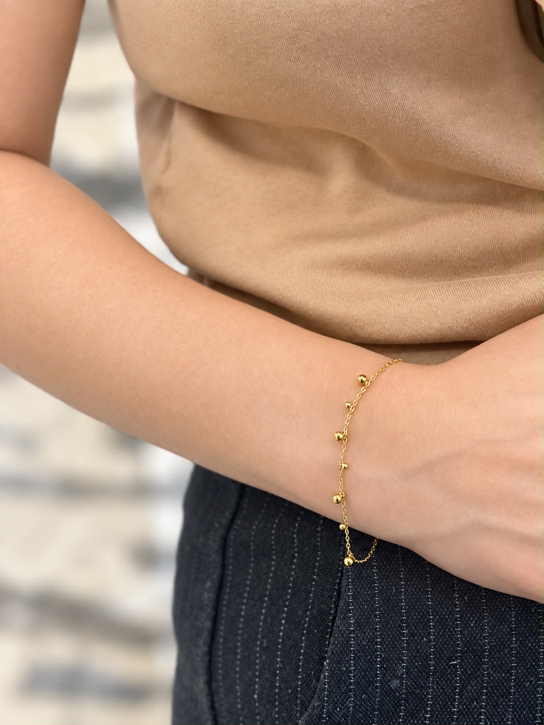 Bracelet chaîne fine — pampilles, baguette ou boussole Glaia Collection