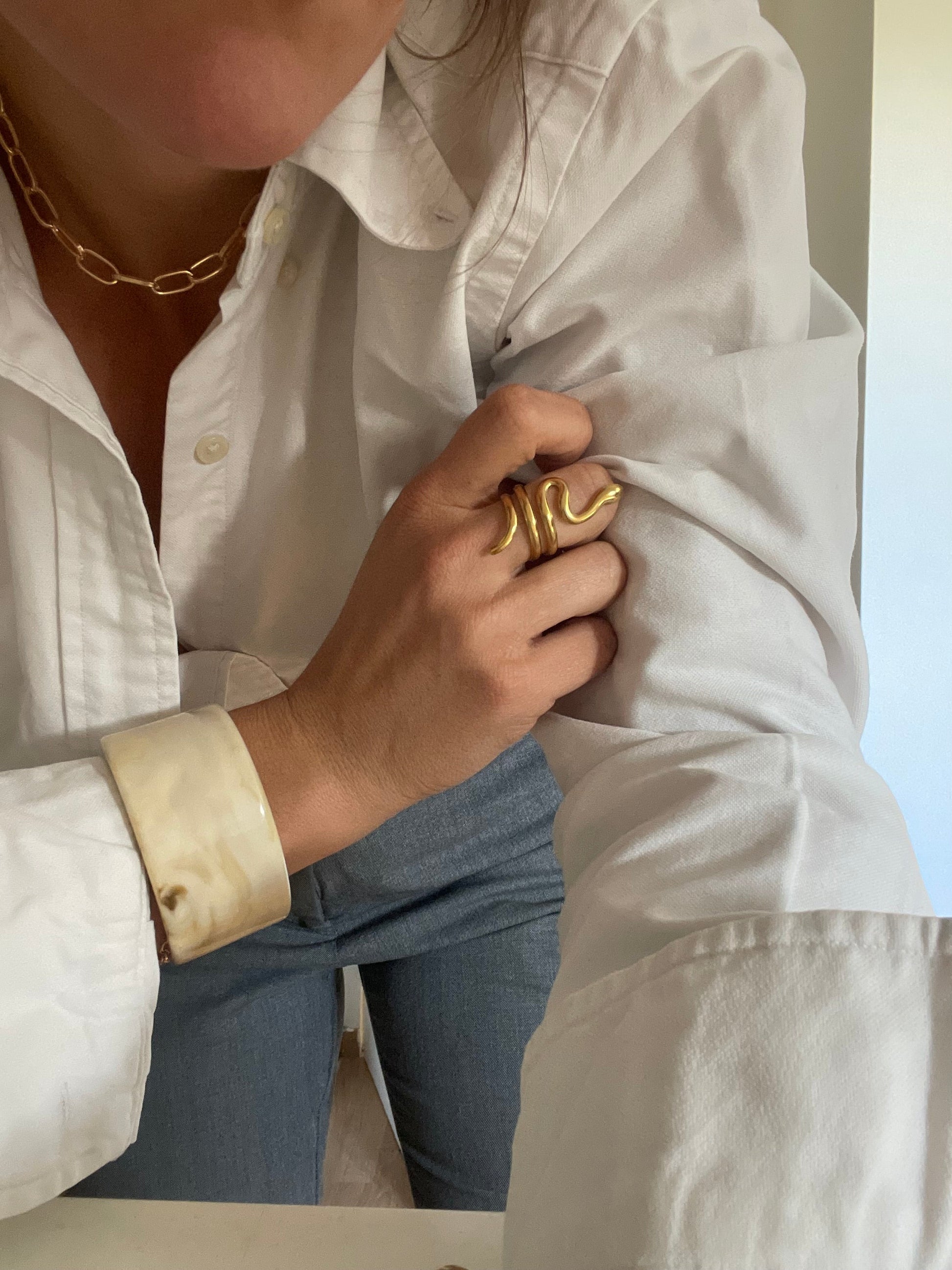 Bague serpent Glaia Collection