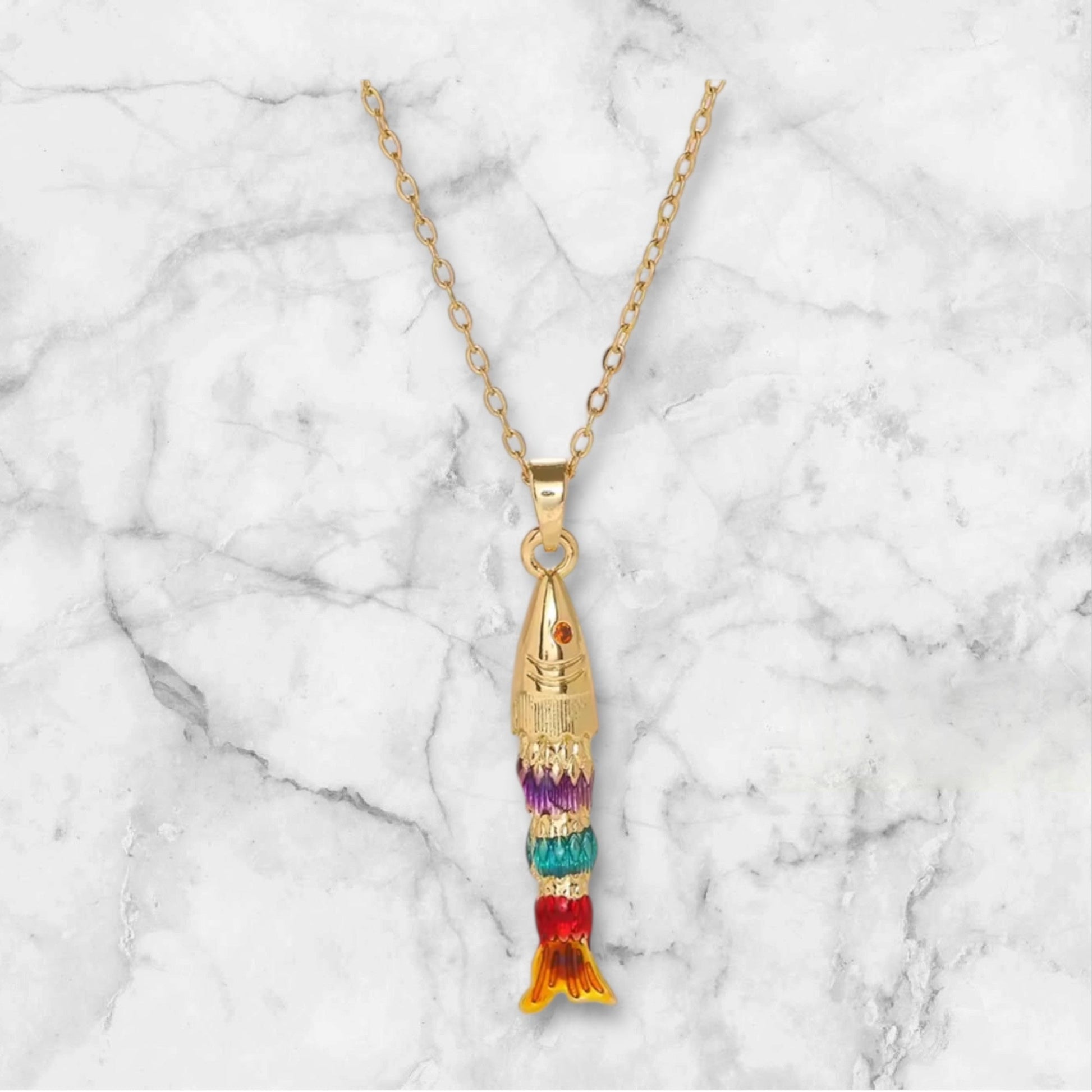 Collier Poisson Glaia Collection