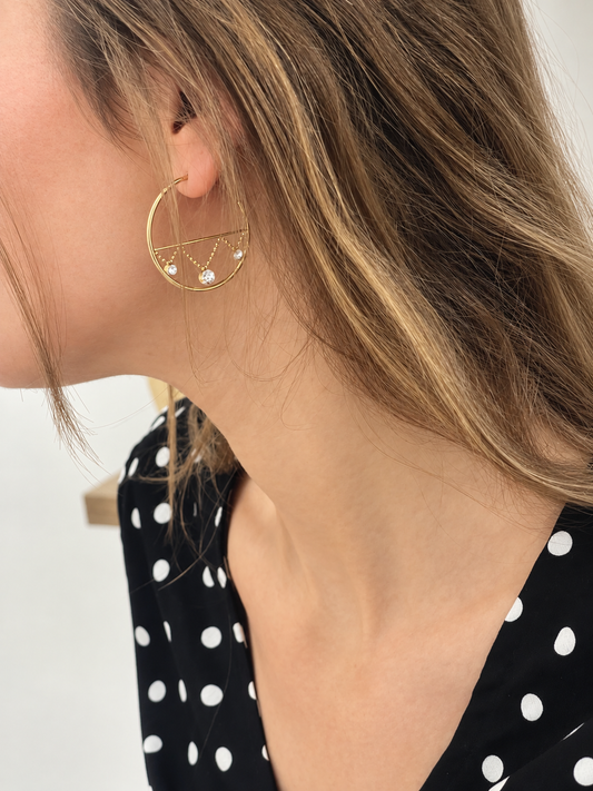 Boucles d’oreilles Mirabelle Glaia Collection