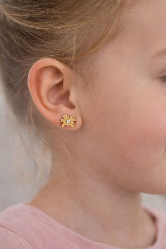 Boucle d'oreille enfant tortue Glaia Collection