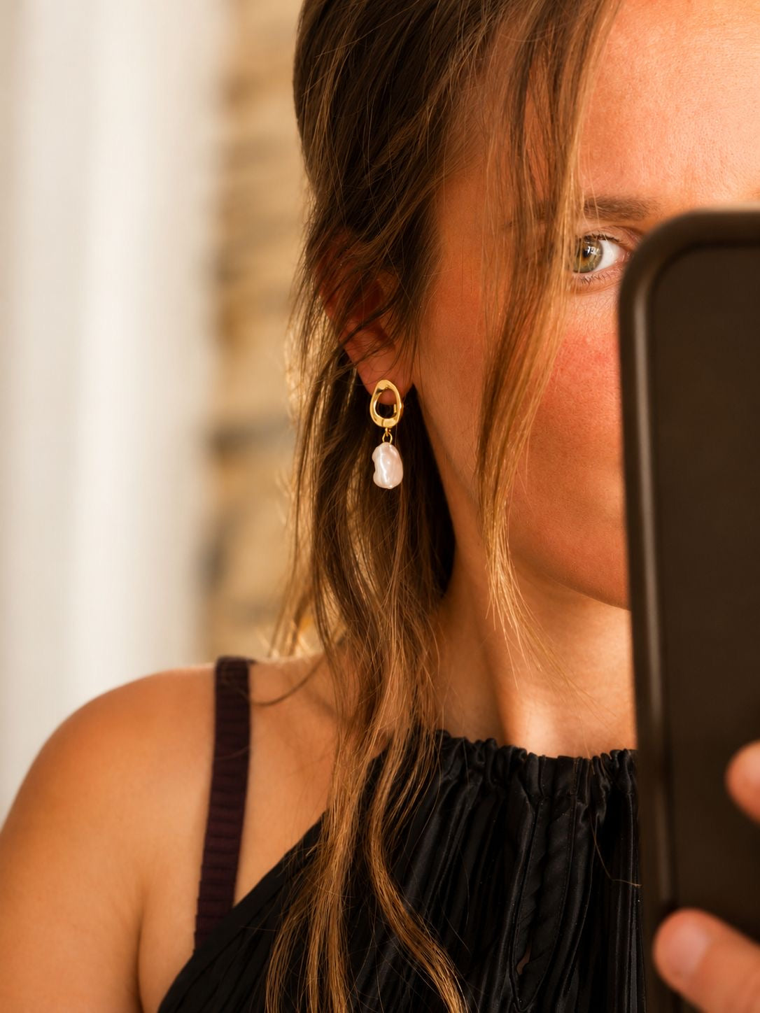 Boucles d’oreilles Prune Glaia Collection