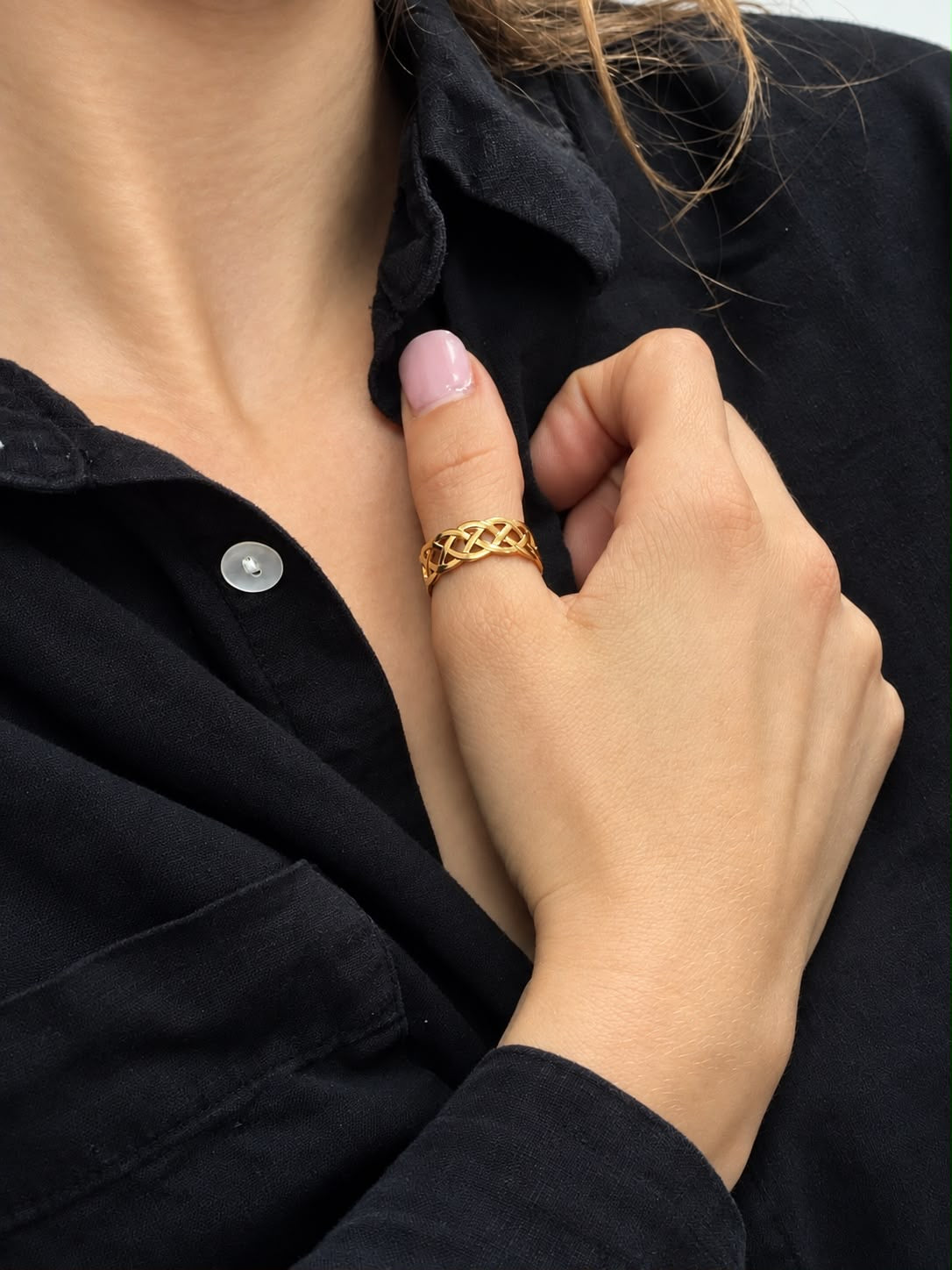 Bague Tressée Glaia Collection