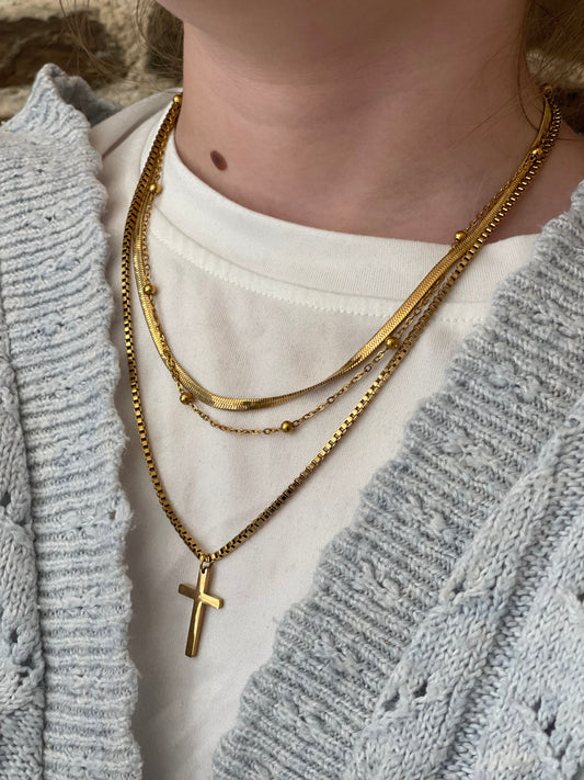 Collier triple Kenya Glaia Collection