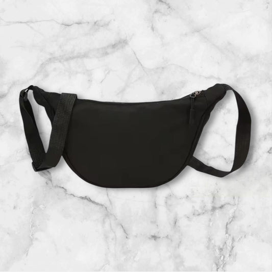 Sacoche banane noire Glaia Collection