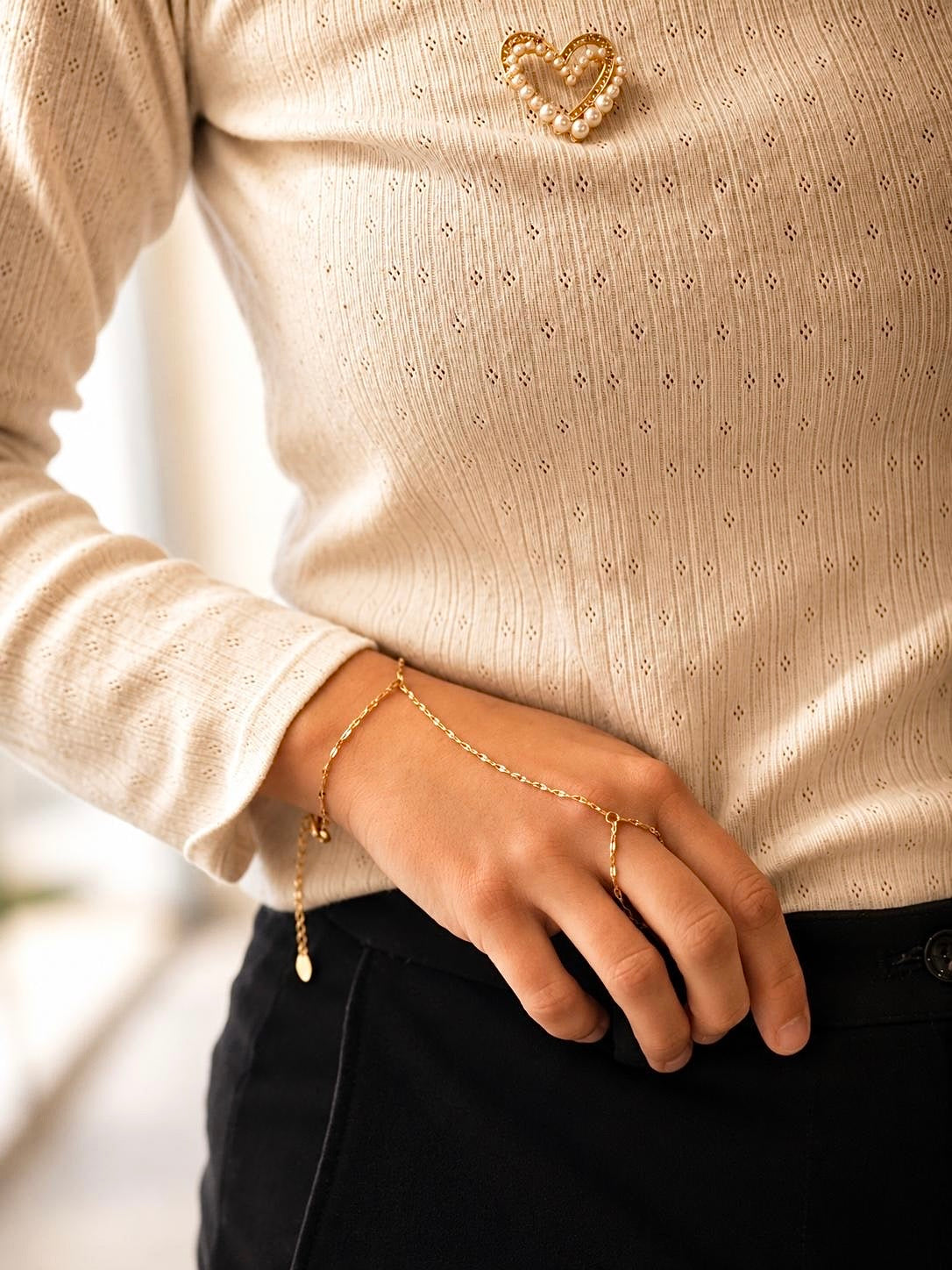 Bracelet bague Yuna Glaia Collection