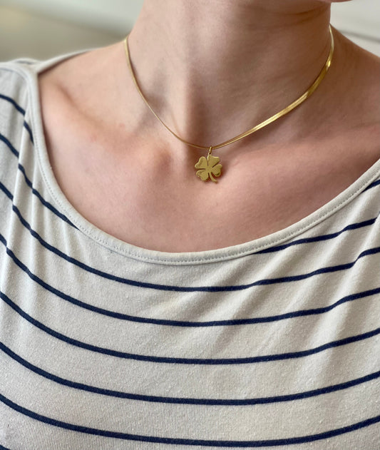Collier trèfle Glaia Collection