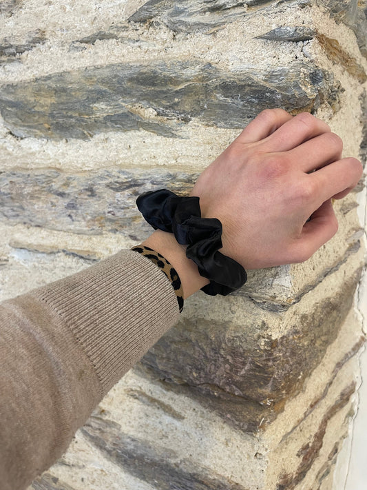 Chouchou Ève noir Glaia Collection