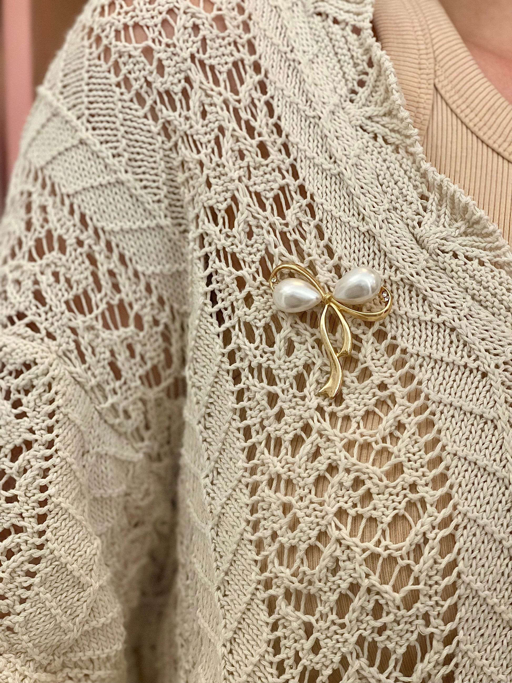 Broche noeud Glaia Collection