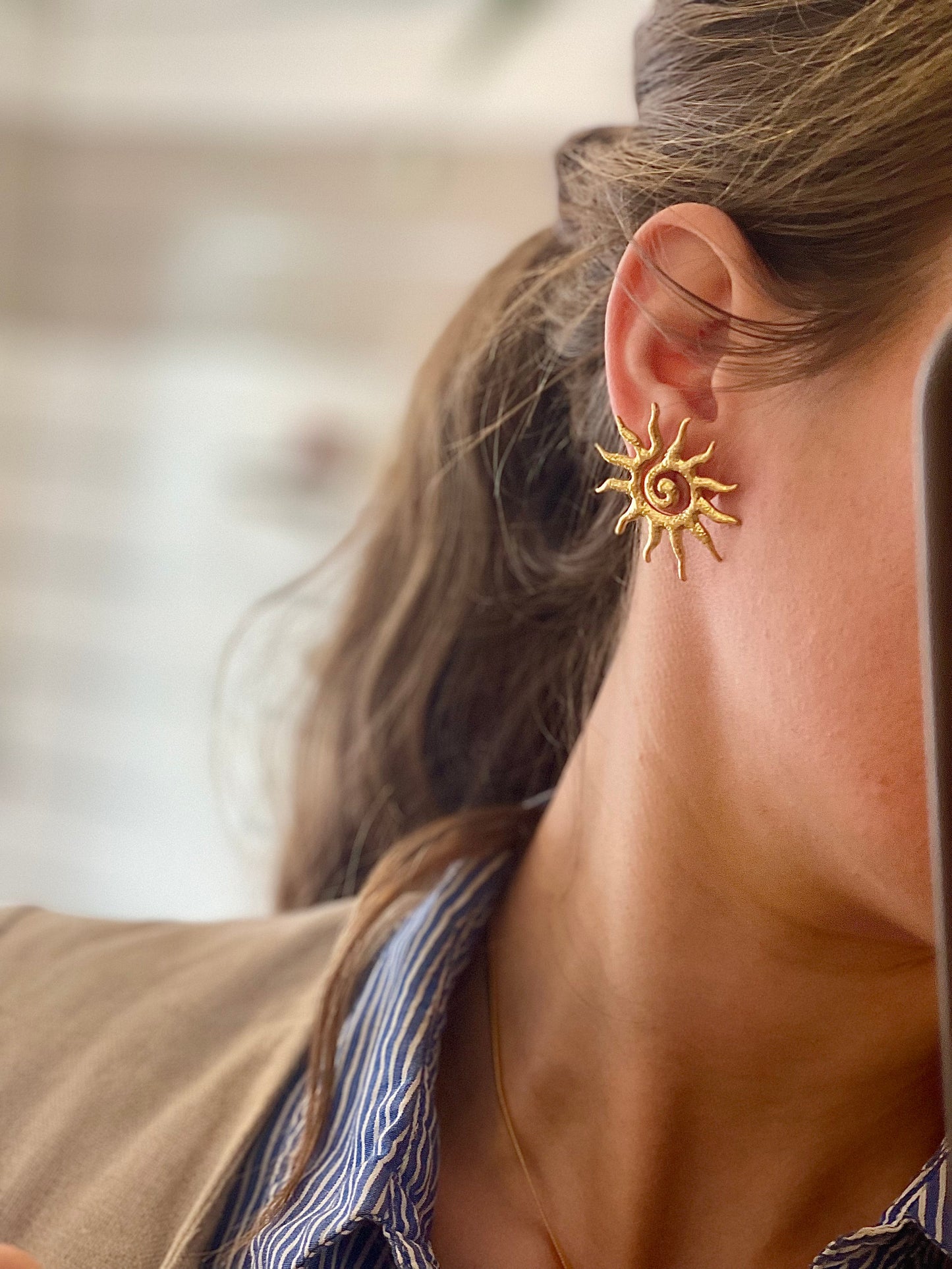 Boucles d’oreilles Yellow Glaia Collection