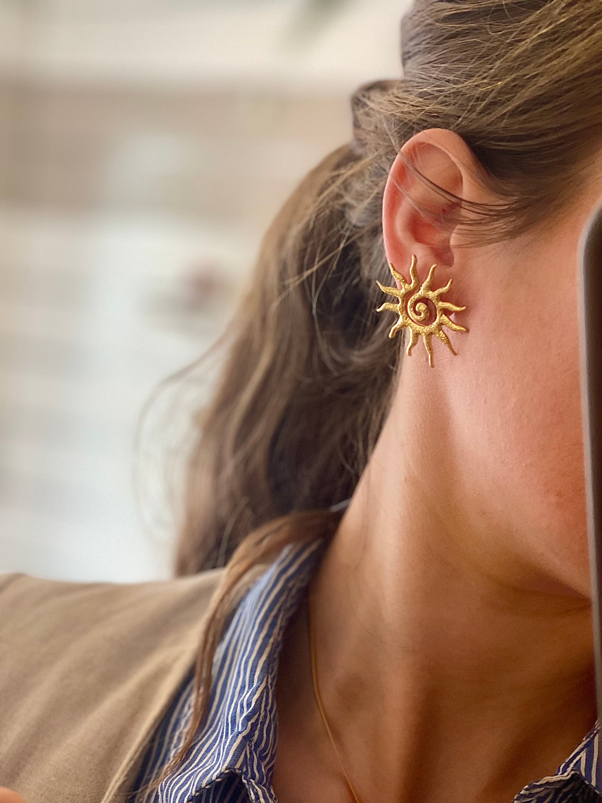 Boucles d’oreilles Yellow Glaia Collection