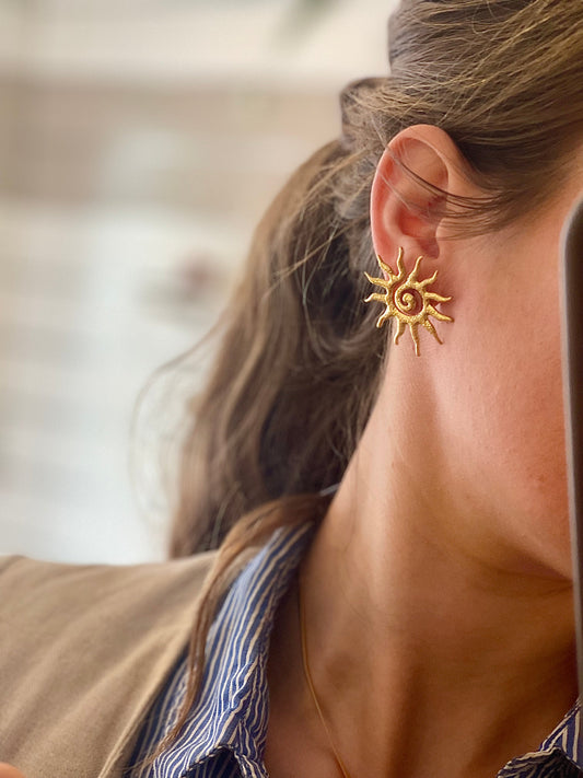 Boucles d’oreilles Yellow Glaia Collection