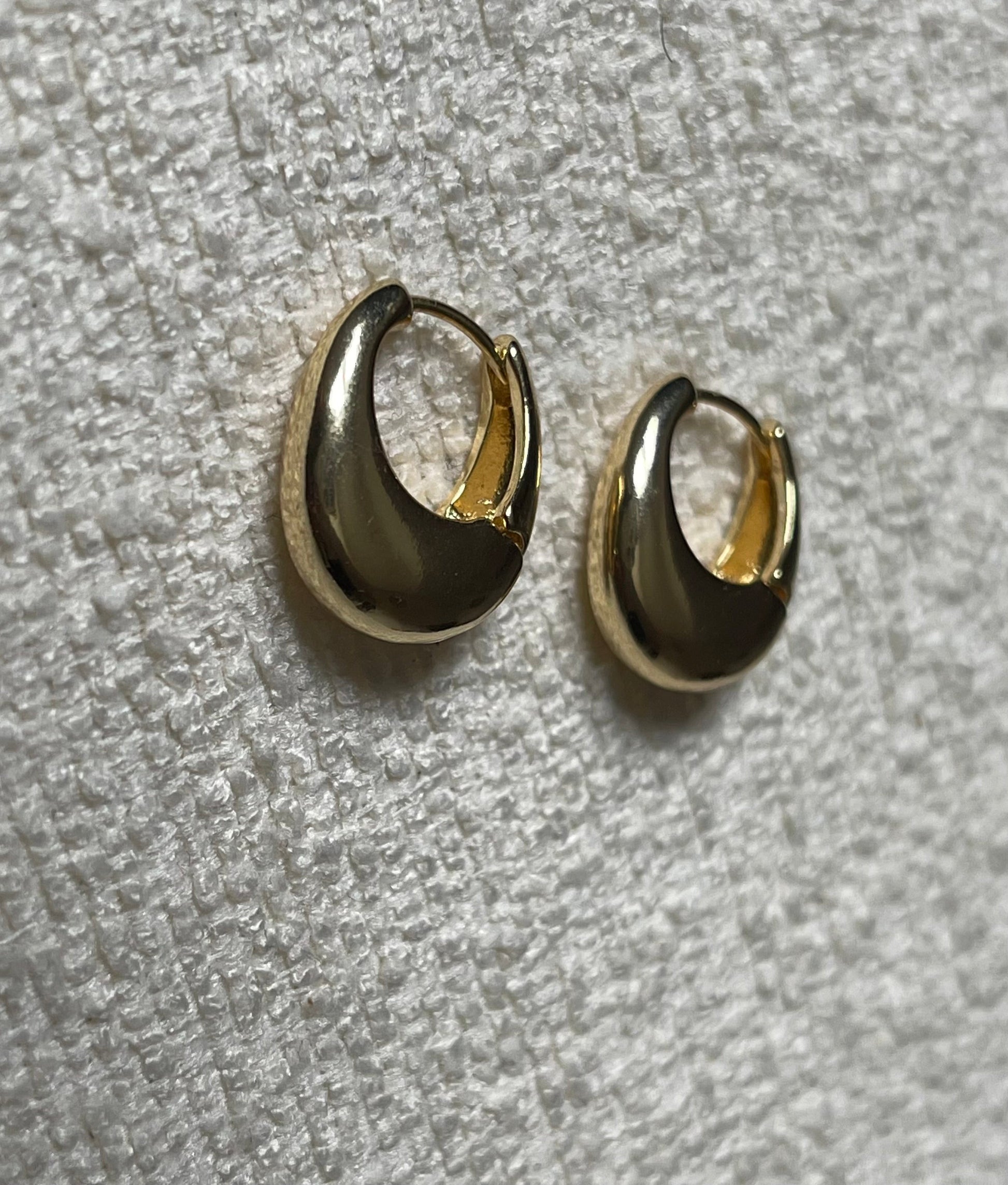 Boucles d’oreilles créole goutte Glaia Collection