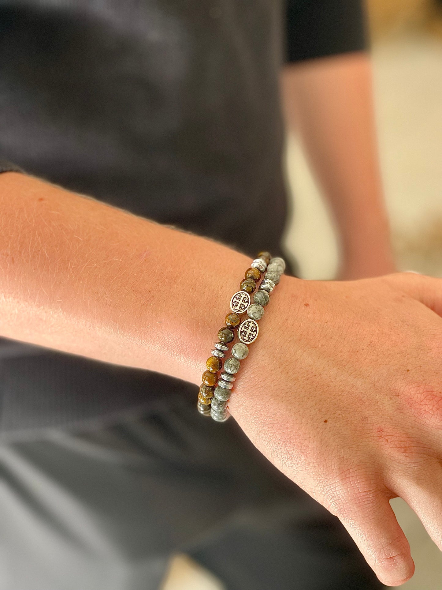 Bracelet Thaïlande Gris Glaia Collection