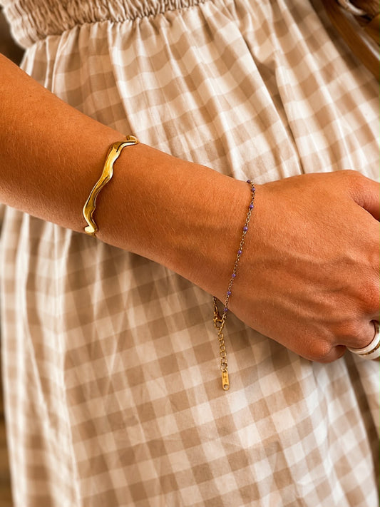 Bracelet Azélia Violet Glaia Collection