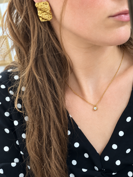 Collier solitaire Glaia Collection
