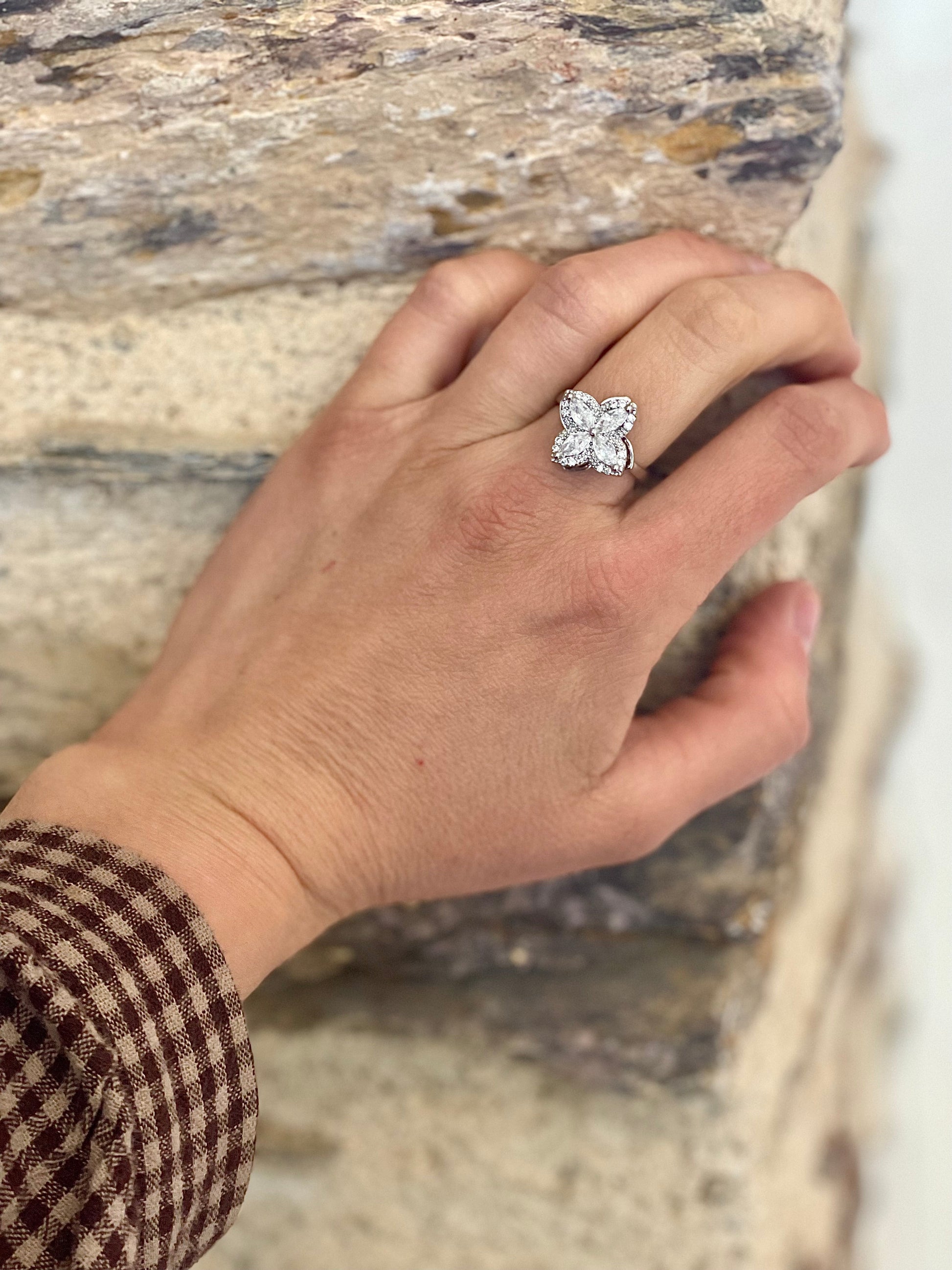 Bague Trèfle Glaia Collection