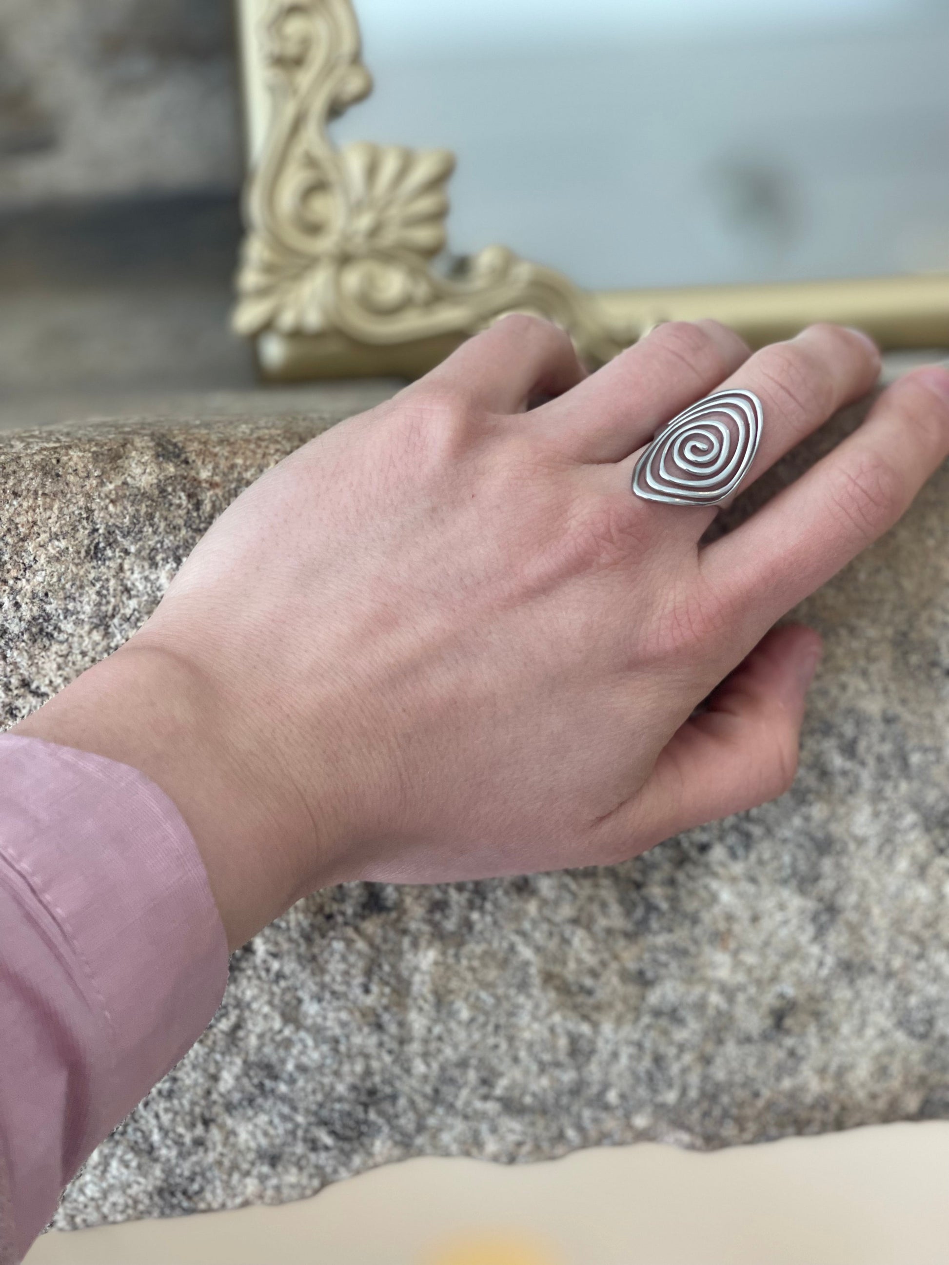 Bague spirale Glaia Collection