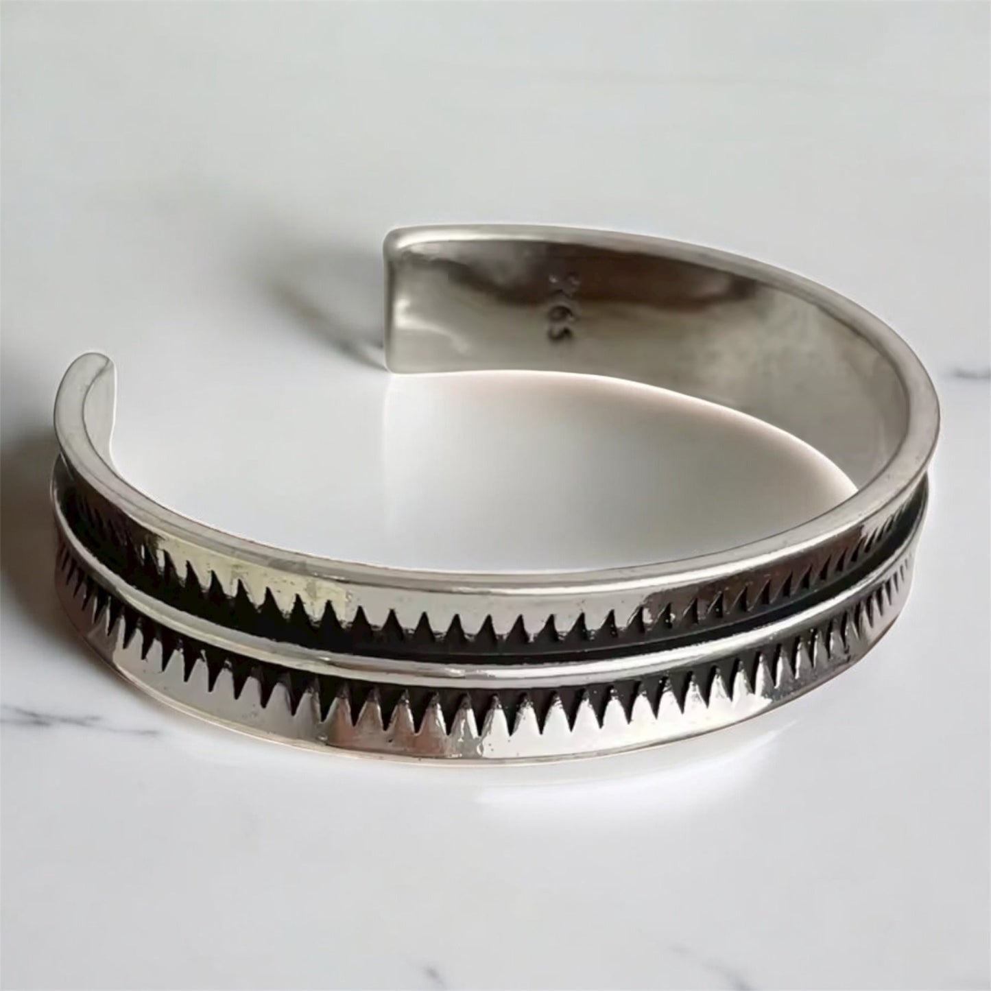 Bracelet Homme Manchette – Gravures Tribales Glaia Collection