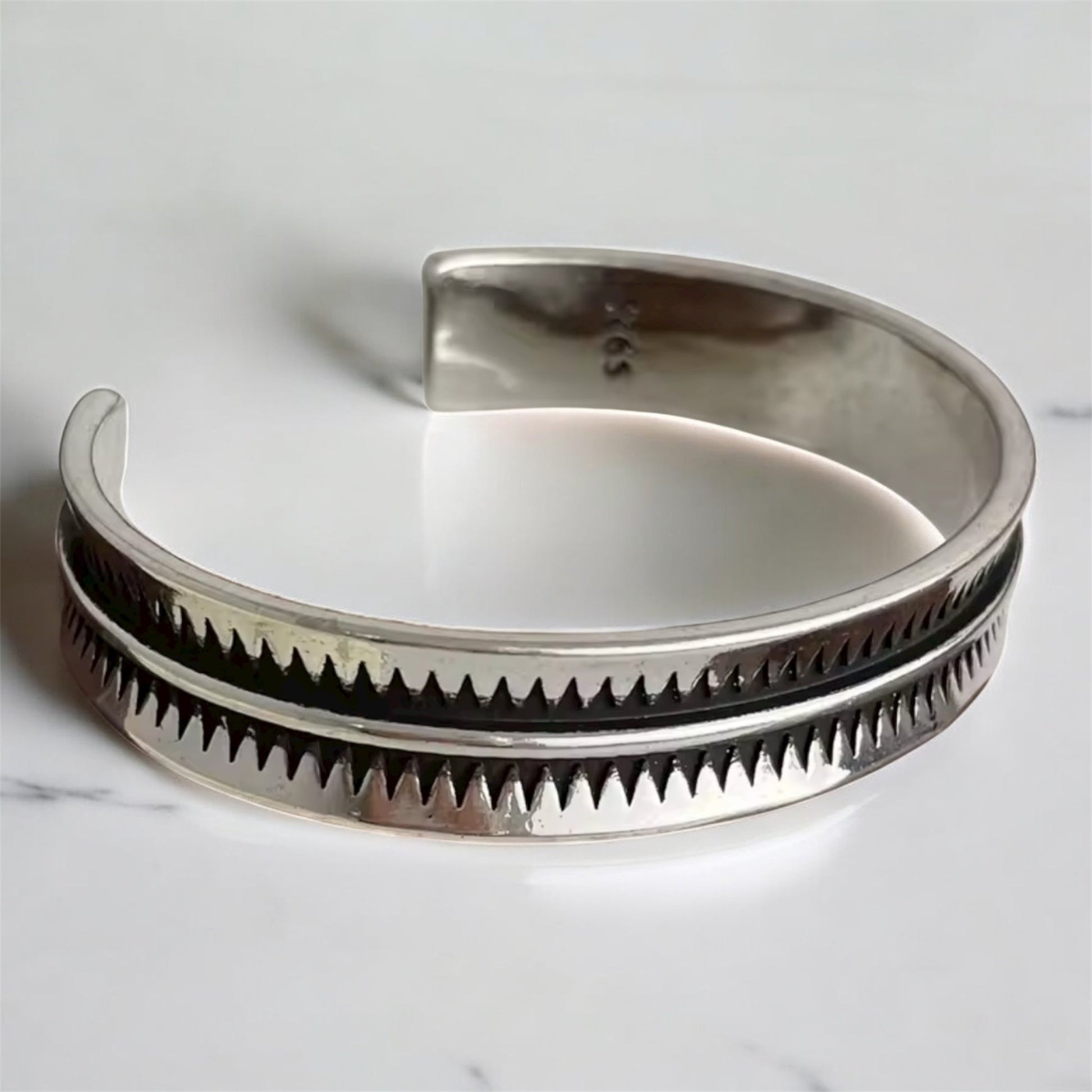 Bracelet Homme Manchette – Gravures Tribales Glaia Collection