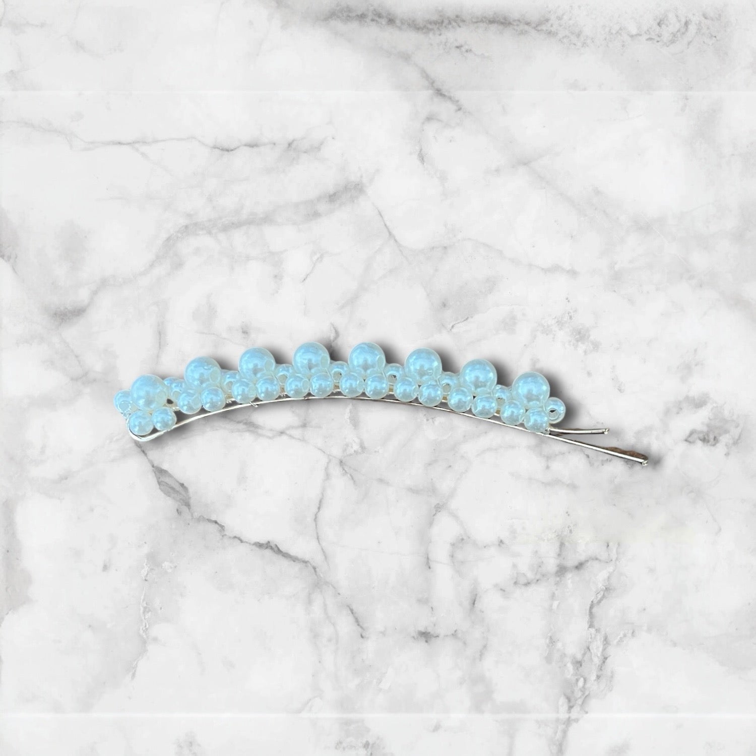 Barrette Manon en perles Glaia Collection