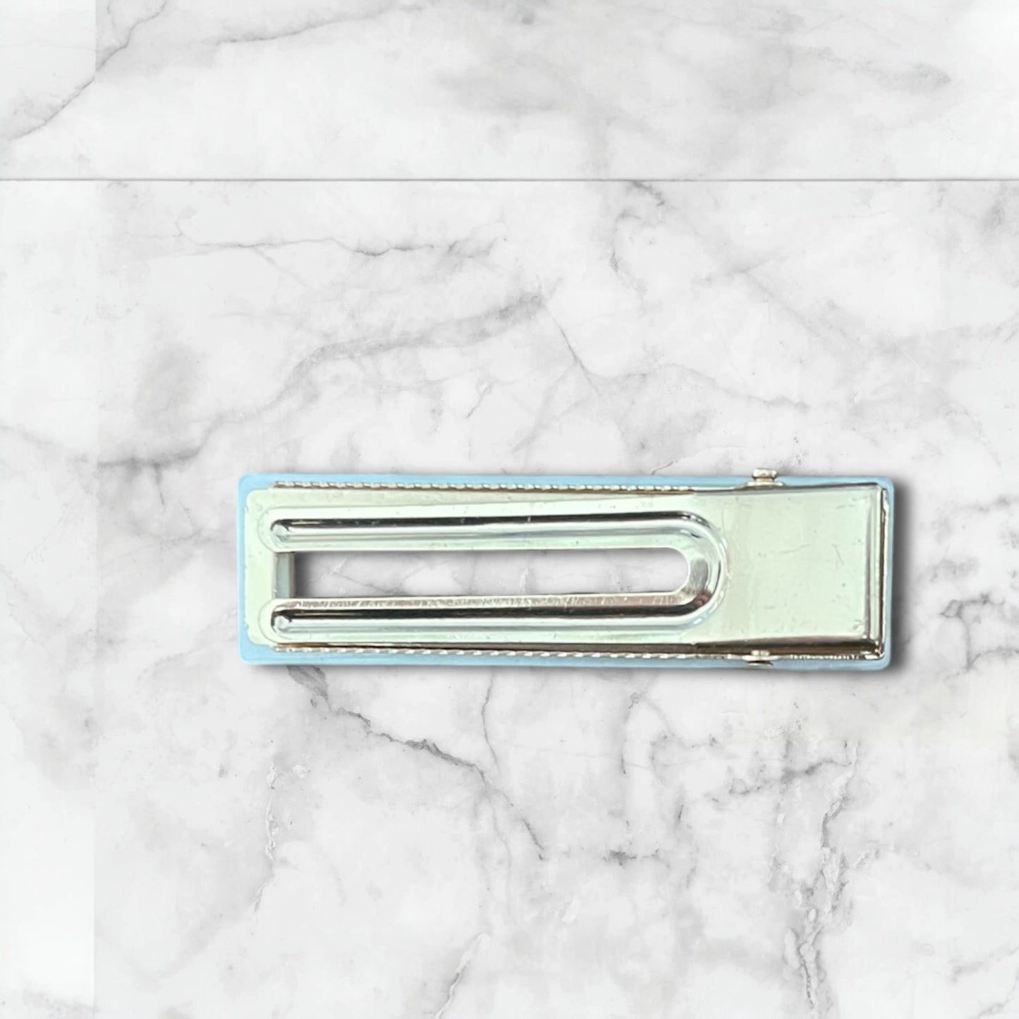 Barrette Elisa Nacre rectangulaire Glaia Collection