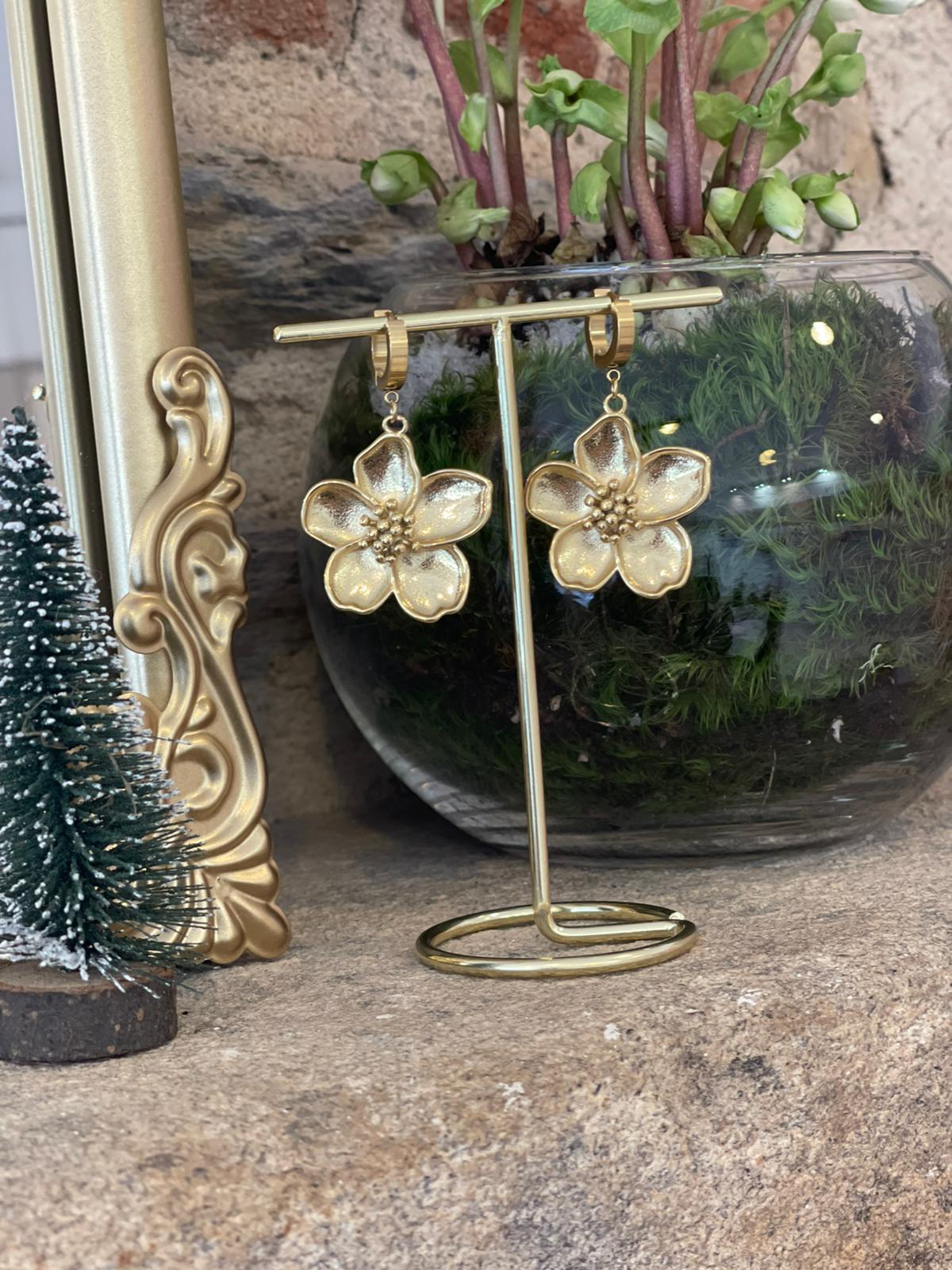 Bouclés fleur d’or Glaia Collection