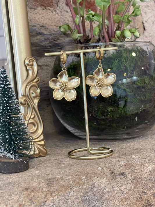 Bouclés fleur d’or Glaia Collection