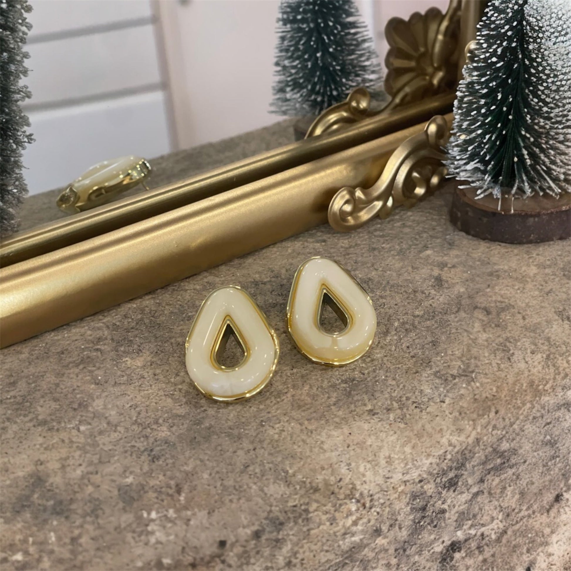 Boucles Perle d’Ivoire Glaia Collection