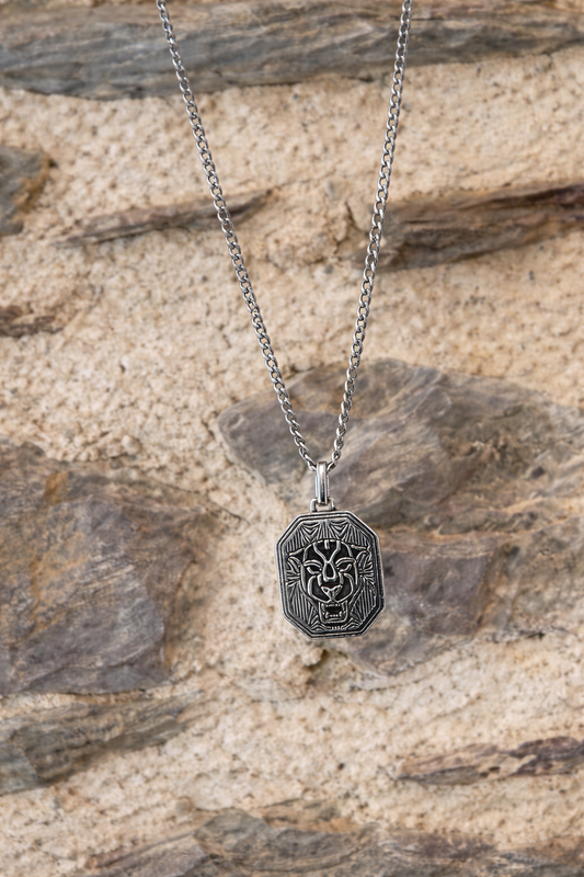 Collier Panthère Noire – Argent Glaia Collection