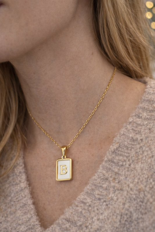 Collier Lettre Glaia Collection