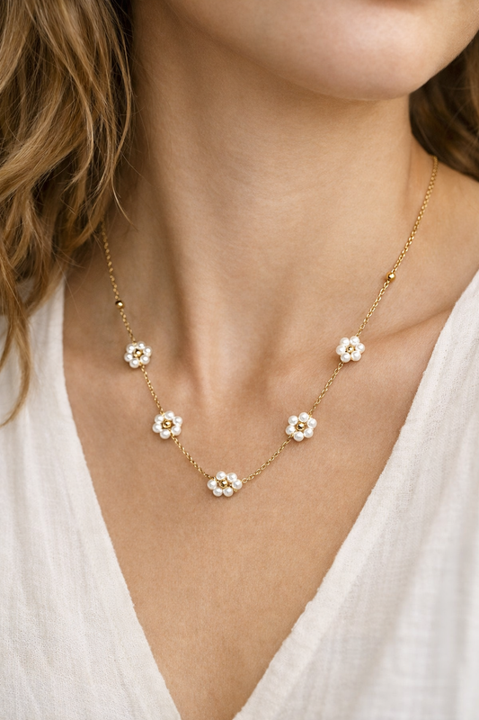 Collier Fleur Perla Glaia Collection