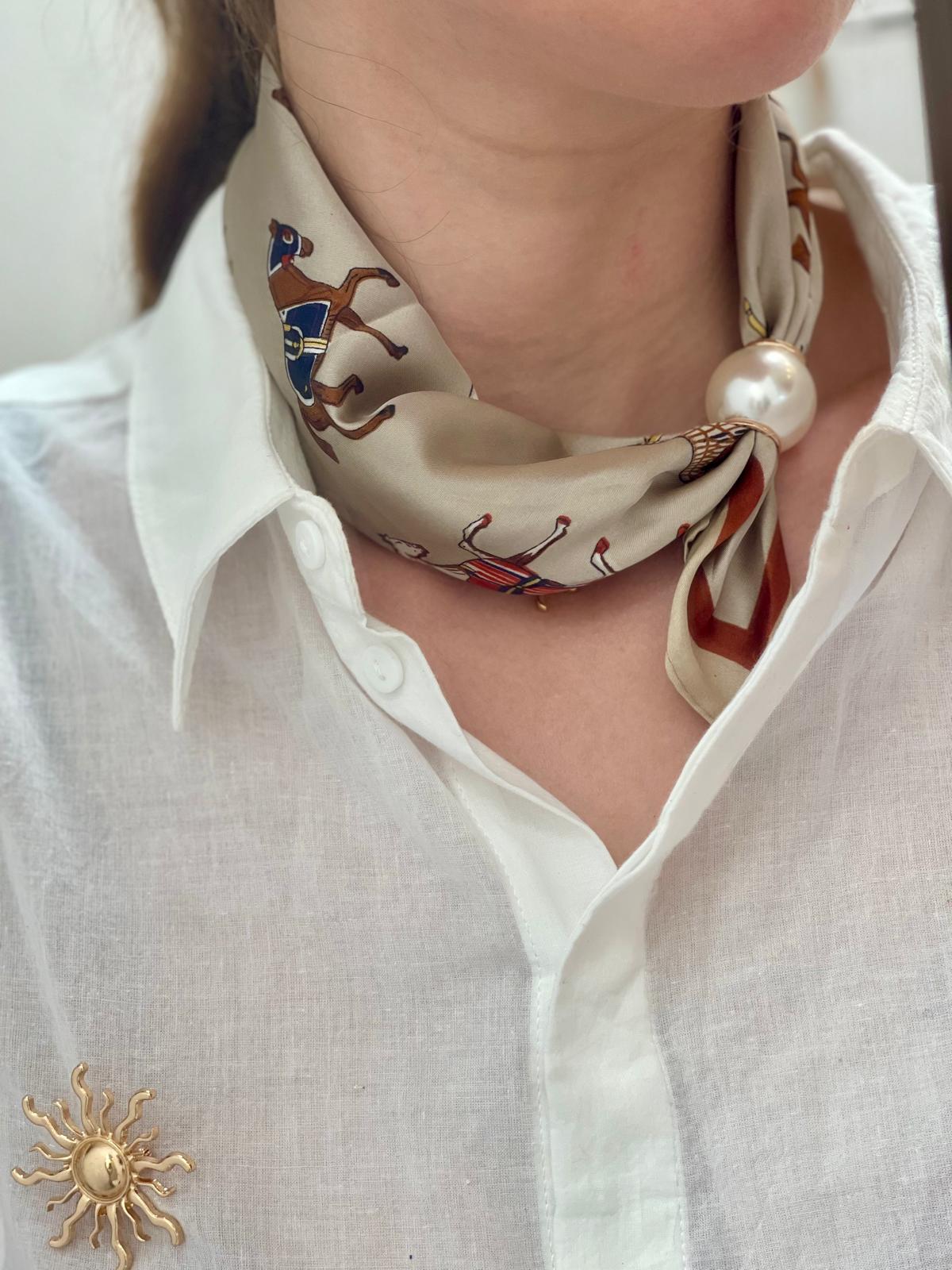 Foulard perle Glaia Collection